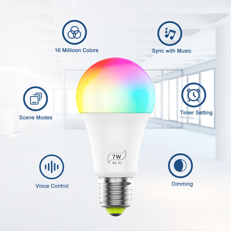 7W smart light bulb